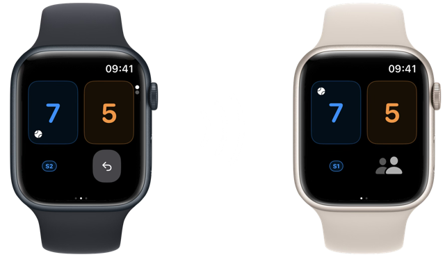 PickleTick match on Apple Watch